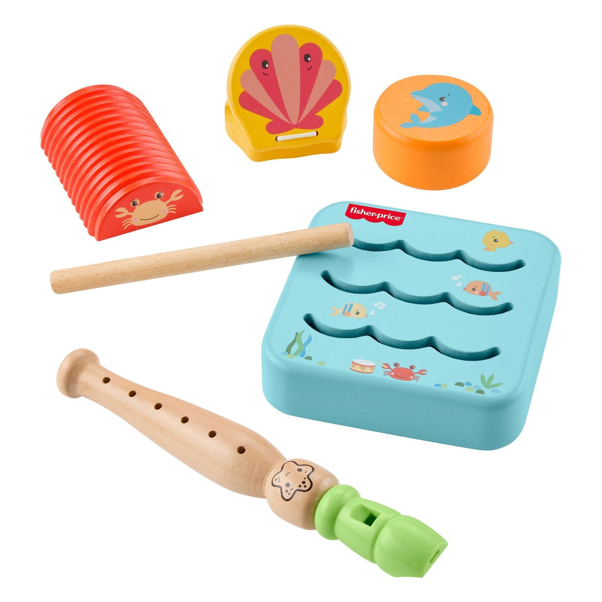 Wooden Ocean Musical Gift Set