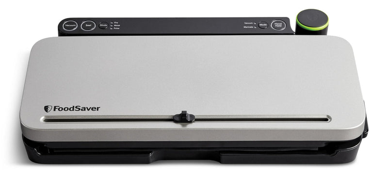 Vacuum Sealer & Food Preservation System, with Zipper Bags & Seal Rolls, Satin R4287