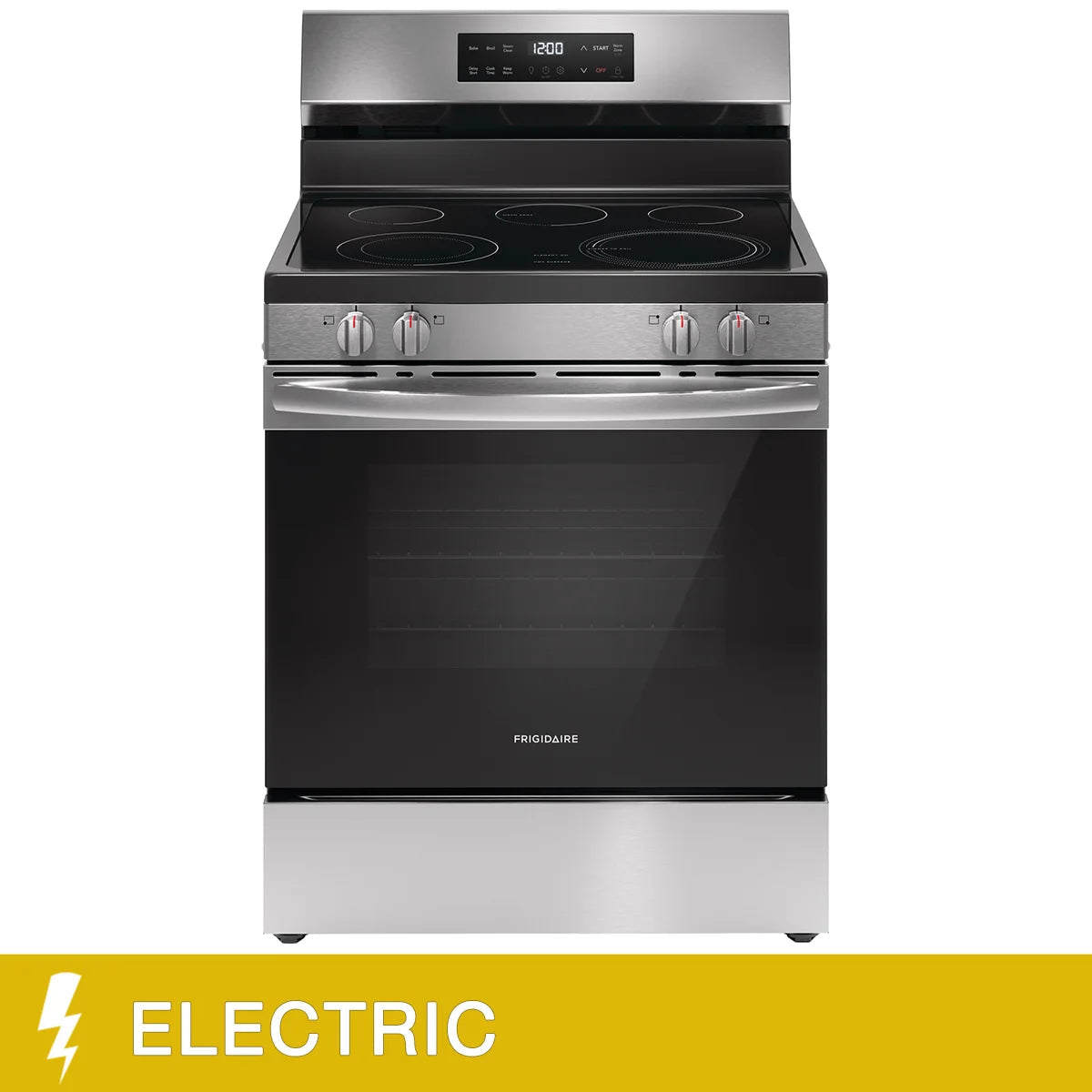 30 in 5.3 cu ft. Electric Freestanding Range with EvenTemp Cooktop