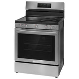 Gallery 30 in 5.3 cu ft. Stainless Steel Electric 5-Burner Range with Total Convection
