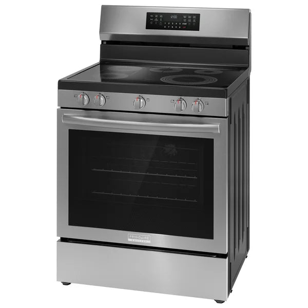 Gallery 30 in 5.3 cu ft. Stainless Steel Electric 5-Burner Range with Total Convection