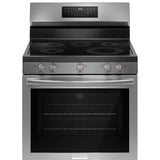 Gallery 30 in 5.3 cu ft. Stainless Steel Electric 5-Burner Range with Total Convection