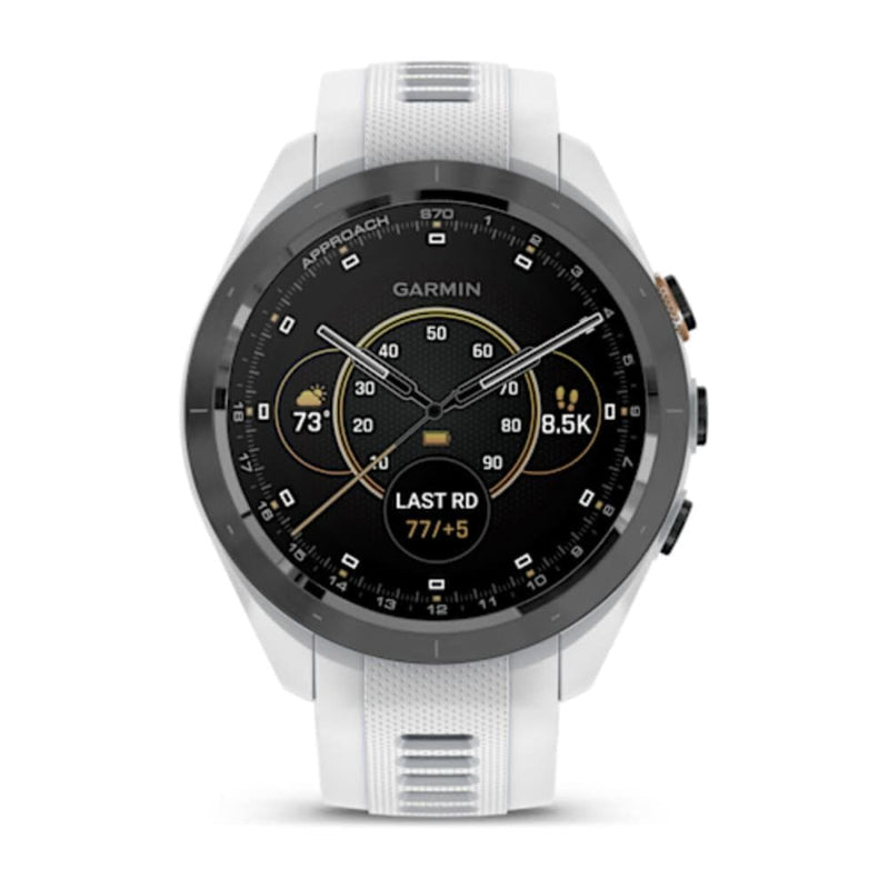 Approach S70 GPS Golf Watch, White I1559