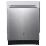 GE 24 in. Built-In Top Control Dishwasher with Stainless Steel Tub