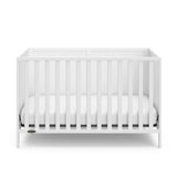 Theo 3-in-1 Convertible Crib, White