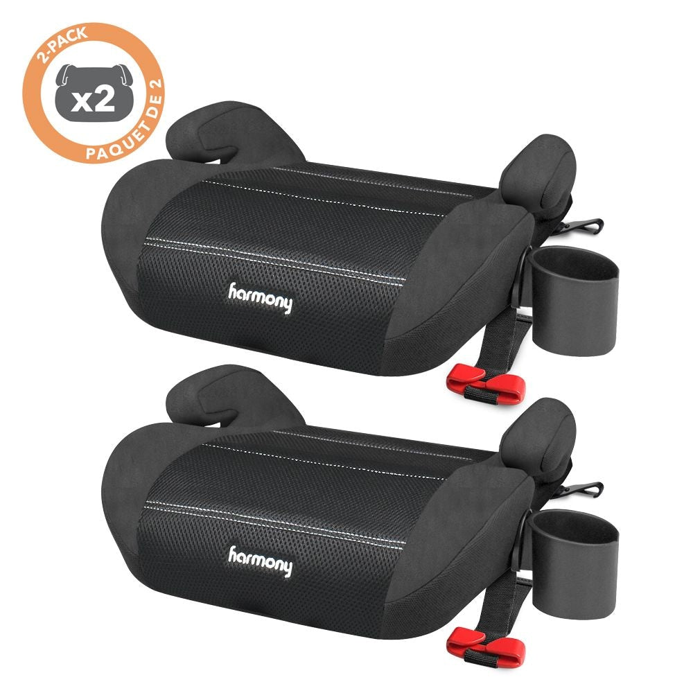 Harmony Youth Booster Elite with Universal Anchorage System, 2-pk