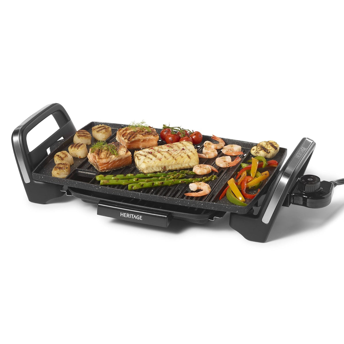 Heritage: The Rock 1500W Non-Stick Smokeless Grill
