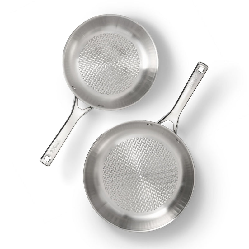 The Rock Performance Stainless Steel Pans, 2-pk E9038
