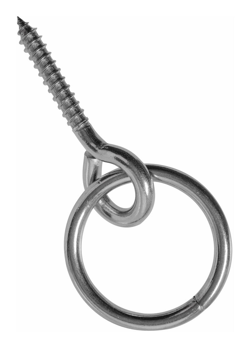 Zinc-Plated Lag Hitch Ring A6311