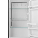 Hisense 33 in. 3.3 cu ft. Black Compact Fridge with Reversible Curved Door