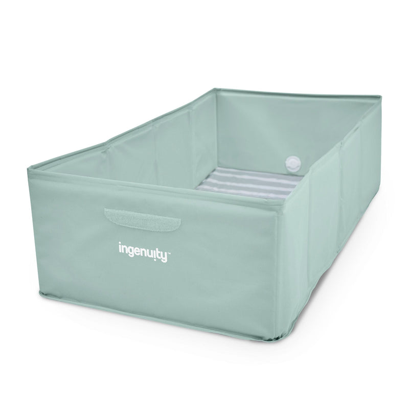 TuckAway Toddler-Friendly Travel Tub, Green E7968
