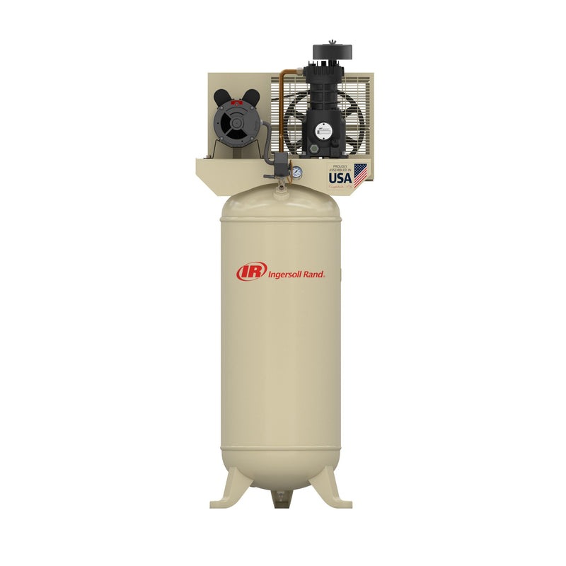 60-Gallon Single-Stage Twin Cylinder Pro Air Compressor, 135 PSI, 5 HP L4475