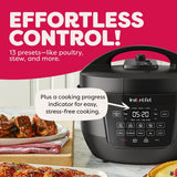 Wide Base Pressure Cooker with Easy Release, 7.5-qt