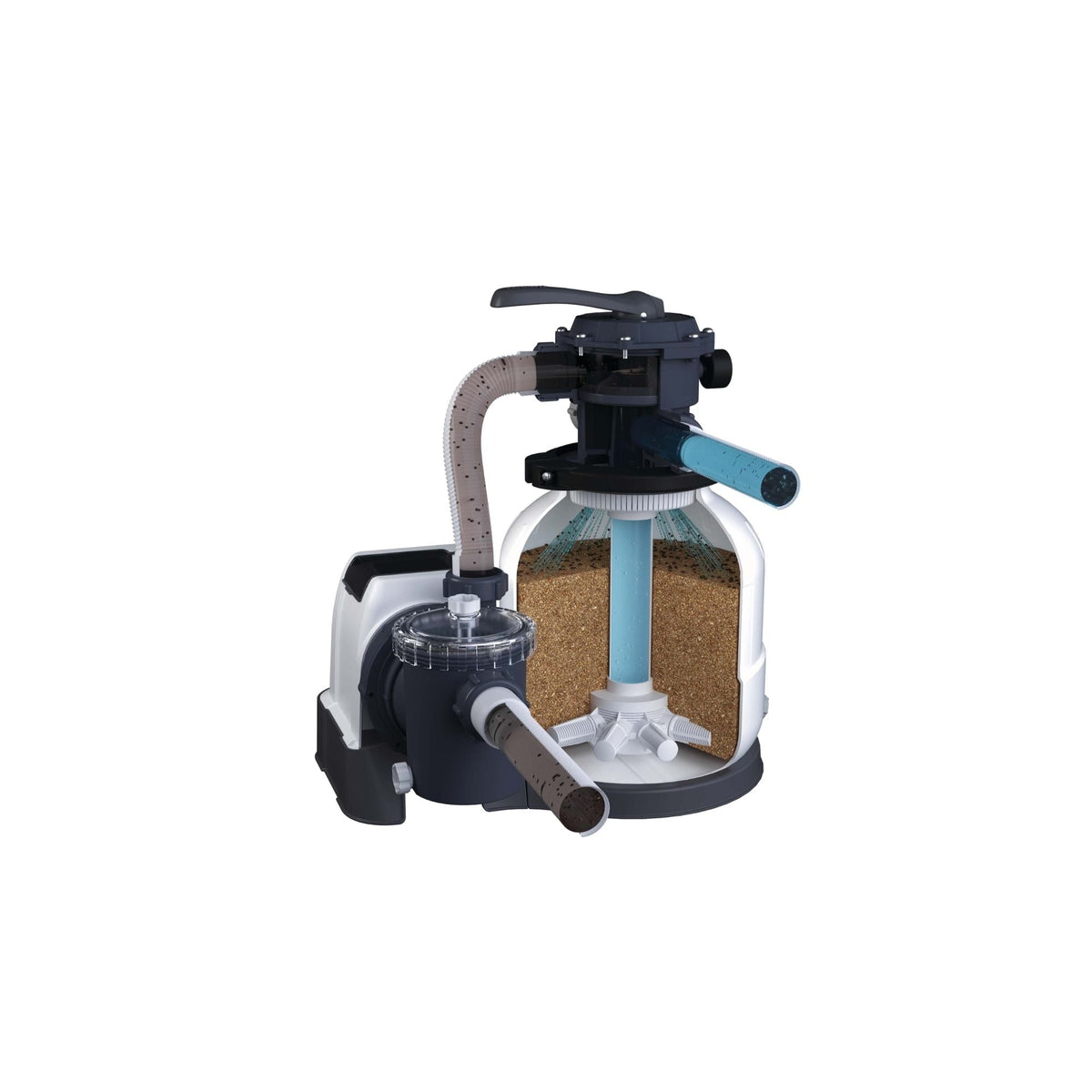 Krystal Clear Sand Filter Pump, 3000 GPH