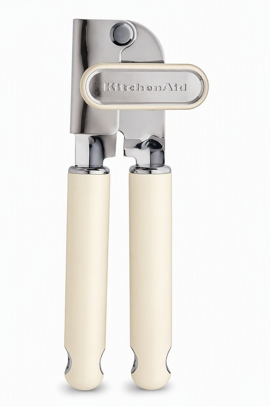 Gourmet Soft Grip Stainless Steel Can Opener, Almond Cream