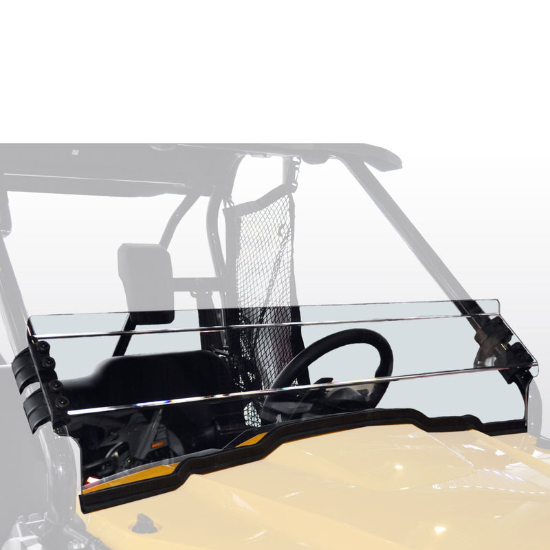 Uncoated Half Fixed Windshield, Pioneer 500 G8144