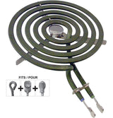 Laser 62476 GE Surface Stove Top Element, 1325W, 240V, 6-in