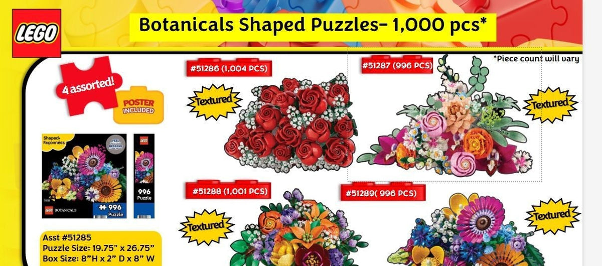 1000 PCS Botanicals Puzzle