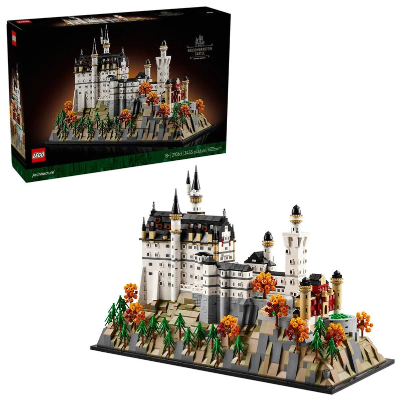 Architecture Neuschwanstein Castle - 21063, 3455-pcs, Ages 18+ M3170