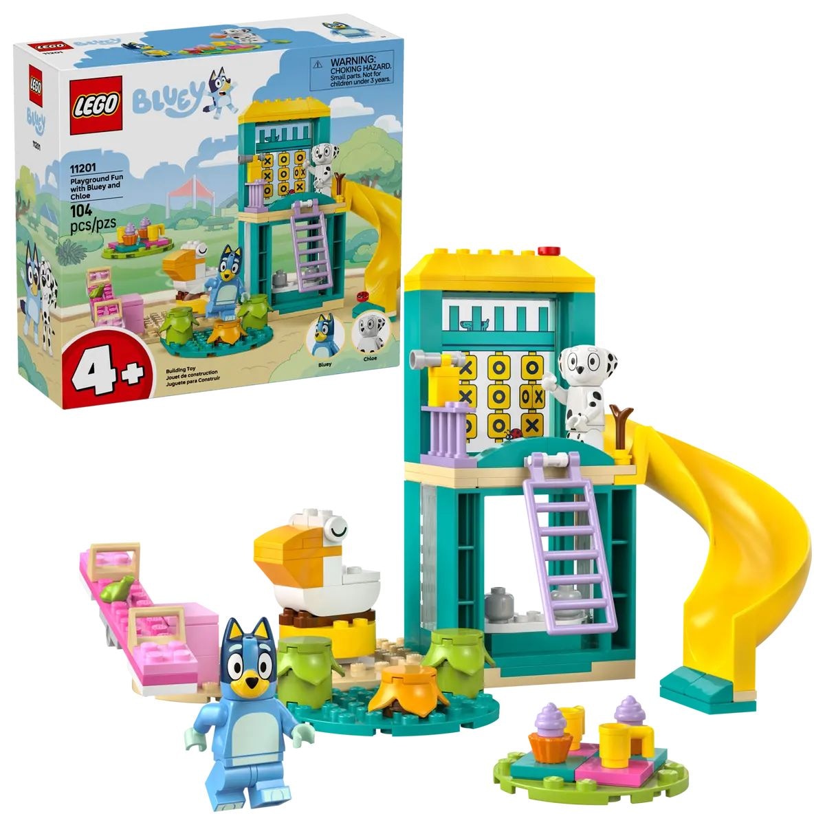 's Playground Fun with and Chloe - 11201, 104-pcs, Ages 4+