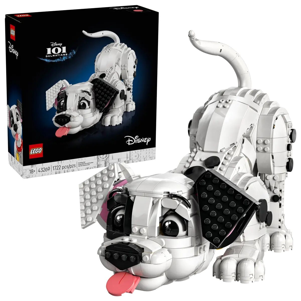 101 Dalmations Puppy - 43269, 1722-pcs, Ages 18+