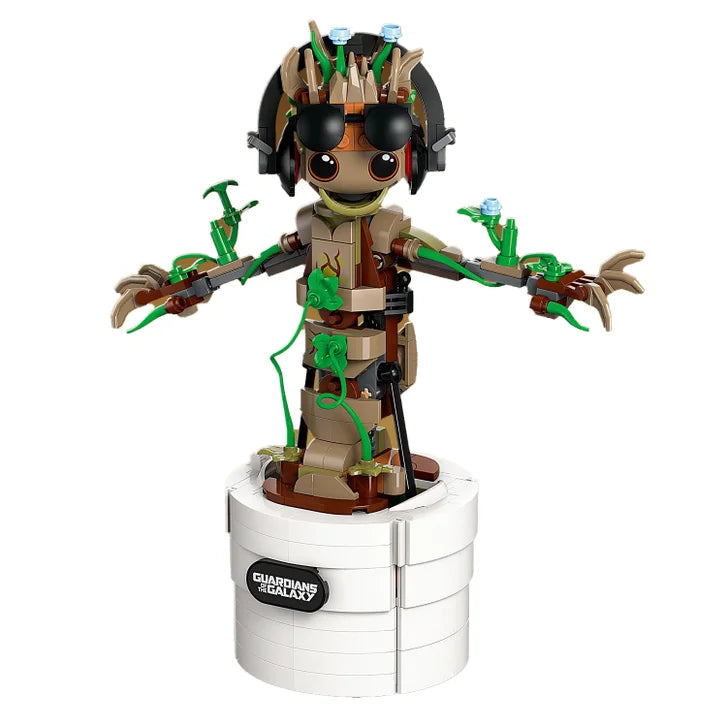 Marvel Dancing Groot, Animated Guardians of the Galaxy Toy 76297