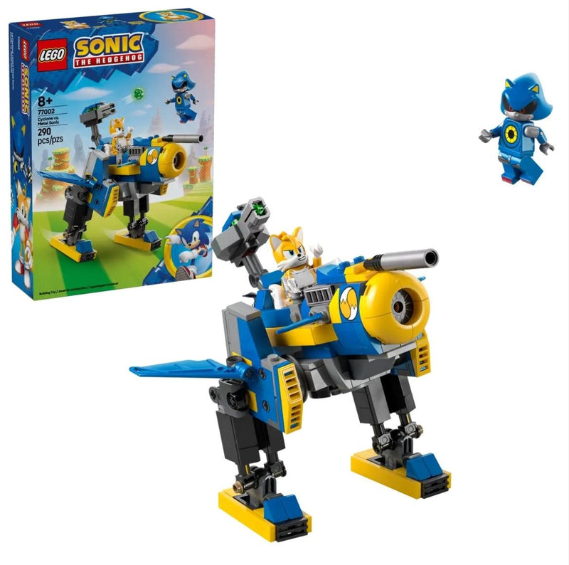 Sonic Cyclone vs. Metal Sonic - 77002, 290-pcs, Ages 8+ G6495