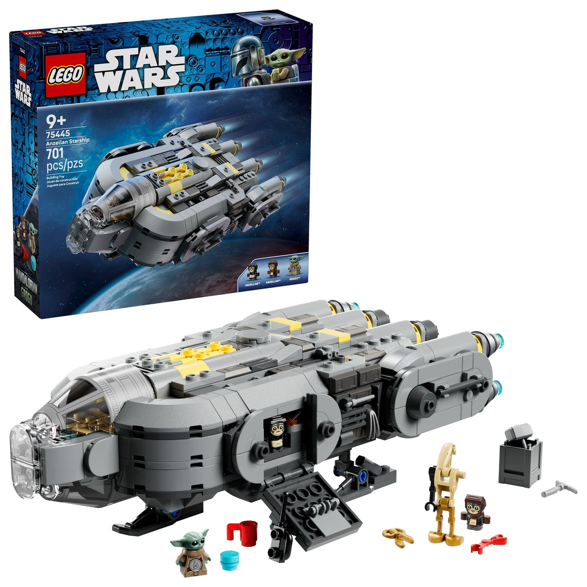 The and Anzellan Starship - 75445, 700-pcs, Ages 9+