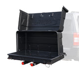 GearDeck Slideout Cargo Carrier with LED, Black, 17-cu.ft