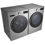 LG Laundry Bundle 5.8 cu ft. Front Load Washer and 7.4 cu ft. Electric Dryer