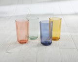Panello Mixed Colour Highball Glass Set, 4-pk