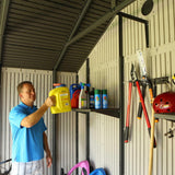 Lifetime Outdoor Storage Shed, 11-ft x 21-ft