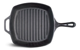 Lodge Seasoned Cast-Iron Grill Pan, 10.5-in (26 cm)