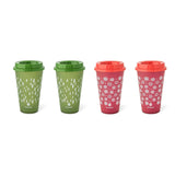 Manna 16-oz Reusable Colour-Changing Hot Cups, 4-pk