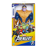 Marvel Titan Hero Series Blast Gear Deluxe Thanos Action Figure, 12-in Toy