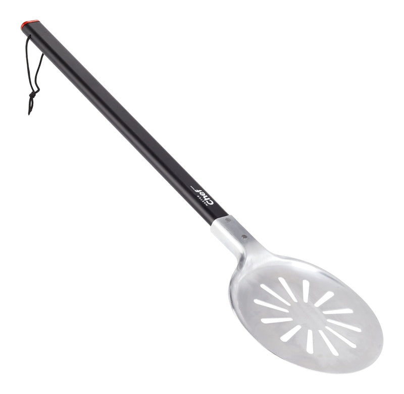 Aluminum Pizza Turning Peel with Ergonomic Grip, Black D1161