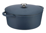 Cast Iron Dutch Oven, 7-qt, Assorted Colours