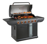 Grill Turismo 680 7-Burner Convertible LP Gas BBQ