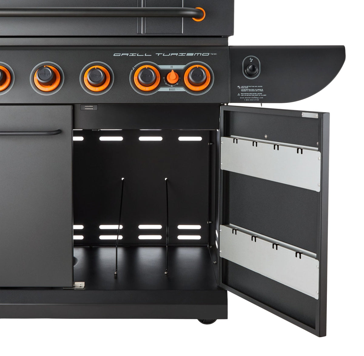 Grill Turismo 680 7-Burner Convertible LP Gas BBQ