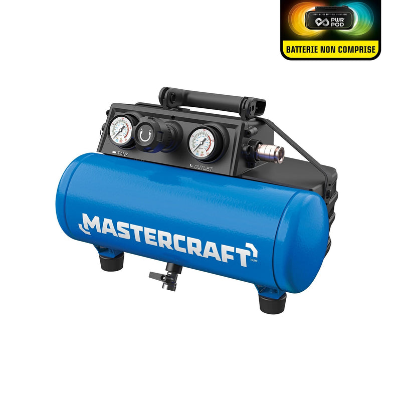 20V Cordless 1-Gallon Air Compressor, Tool Only, Compatible A7858