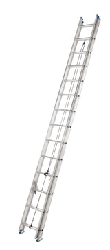 Grade 2 Aluminum Extension Ladder, 225-lb, 28-ft