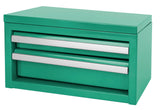 Mini Toolbox with 2 Drawers, Emerald