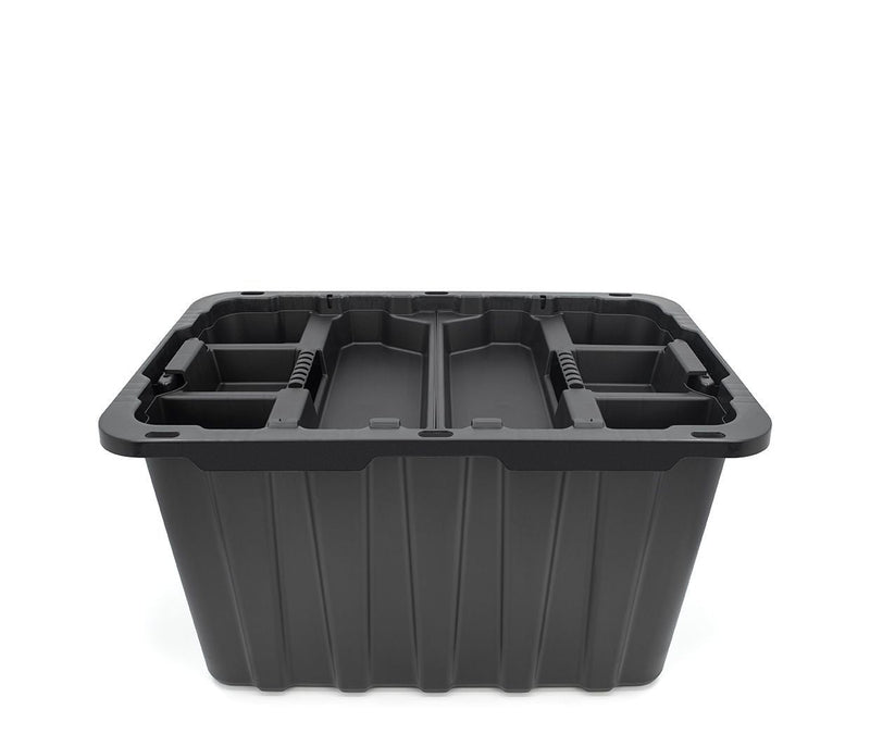 Tote Insert Tray with Carry Handle, Black, 2-pk Y465