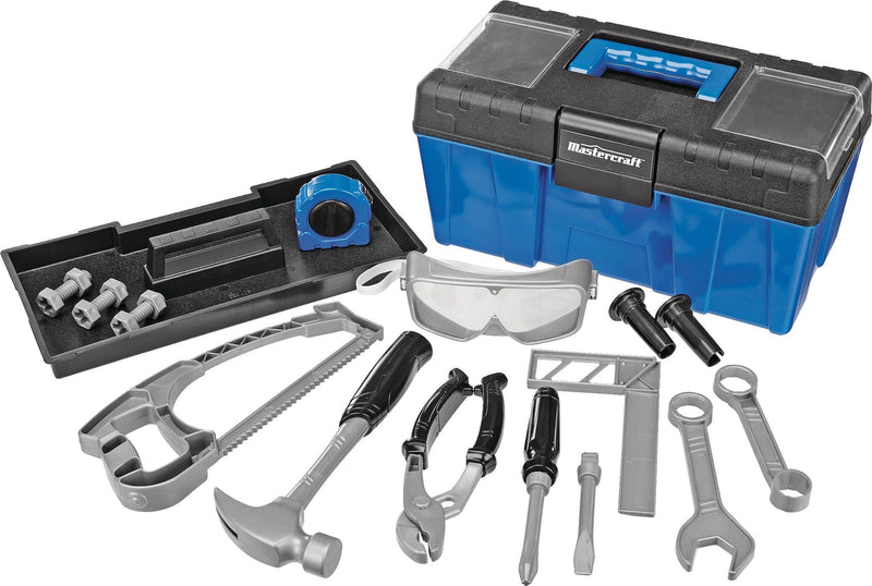 Toy Tool Box withAccessories For Kids, 18 pc, Age 1+ X9702