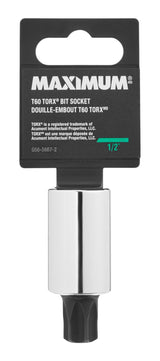 MAXIMUM 1/2" Drive T60 Star-drive Socket