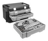 MAXIMUM 263 Piece Socket Set, 3 Drawer Case