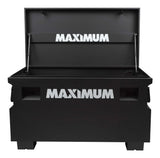 MAXIMUM Jobsite Storage Box, Black, 48-in