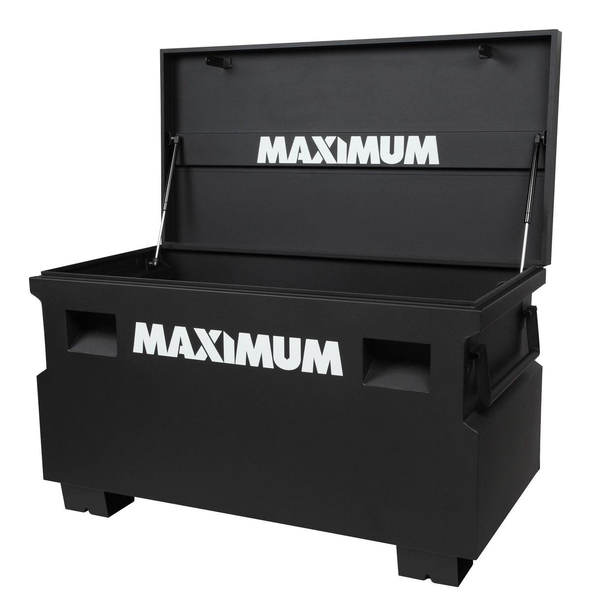 MAXIMUM Jobsite Storage Box, Black, 48-in