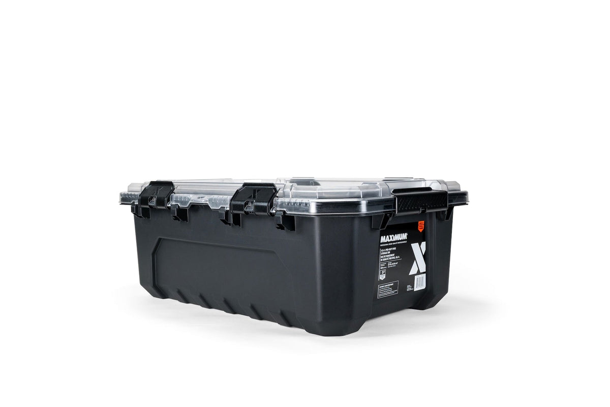 MAXIMUM Pro Duty Storage Box with Secure Closure, 45.4-L
