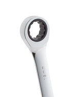 MAXIMUM Ratcheting Wrench Set, Metric, Nickel-Chrome Plating, 7-pc